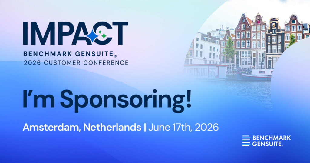 IMPACT Europe conference Benchmark Gensuite
